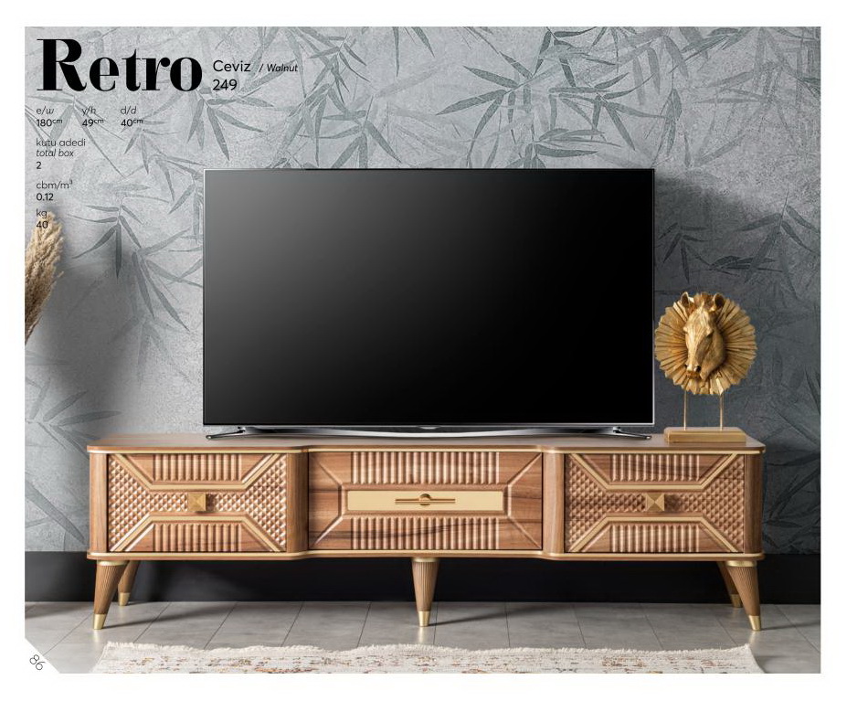 Tv Sehpası, Retro